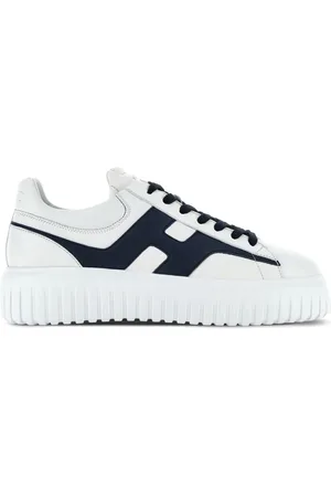 Hogan Sneakers Bianco E Blu Navy