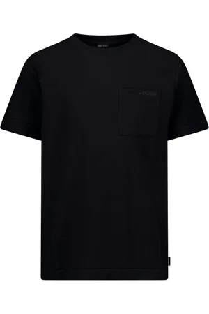 Airforce Woven T-Shirt Zwart