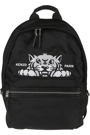Kenzo Varsity Backpack Black