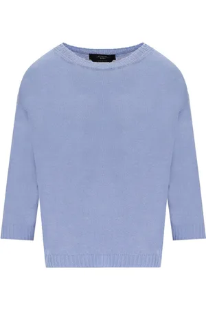 Max Mara Weekend Selz Light Blue Pullover Blue