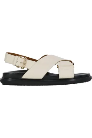 Marni Sandals Ivory Ivory