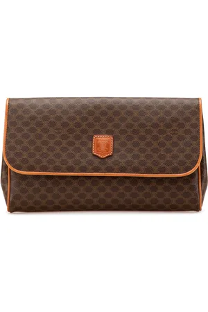 Céline 1991 Macadam Coated Canvas Clutch