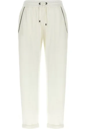 Brunello Cucinelli Trousers White
