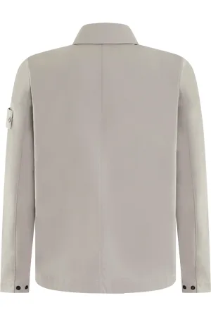 Stone Island Heren Ghost Shirt Jacket Grijs