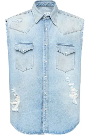 Maison Margiela Shirts Clear Blue
