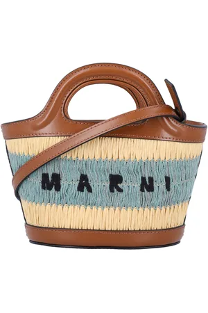 Marni Tropicalia Micro Stripes Gold Sand Pale Mint