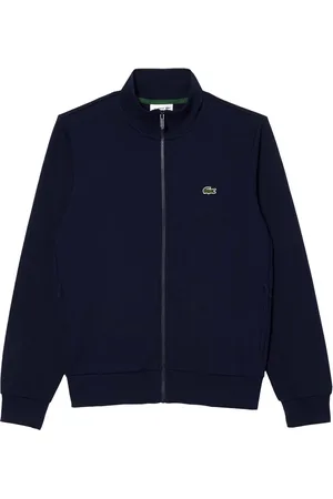 Lacoste Vest Donkerblauw Katoen maat S vesten donkerblauw