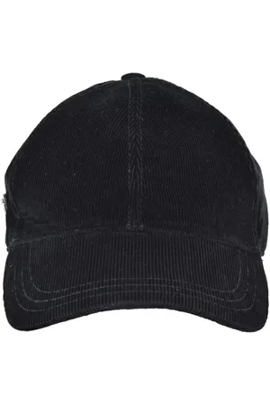 Prada Cotton Ribbed Hat