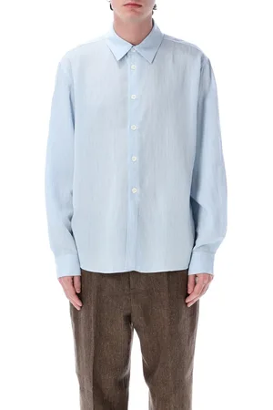 OUR LEGACY Beyond Shirt Light Blue Stripe