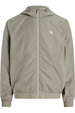 Calvin Klein Jeans Nylon Hooded Windbreaker