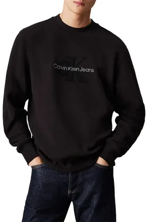 Calvin Klein Jeans Chenille Monologo Crew Neck