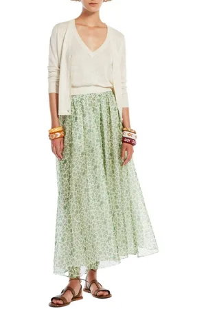 Max Mara Weekend Marca Green Skirt Green