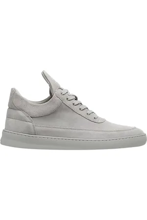 Filling pieces Low Top Suede All Grey