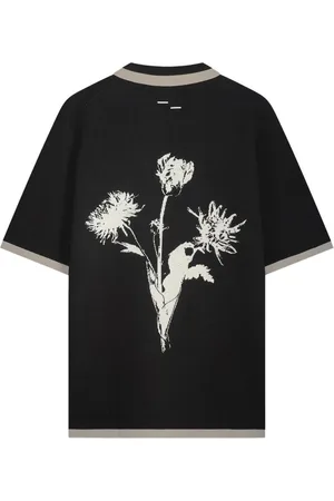 Filling pieces Knit Shirt Gardener Black