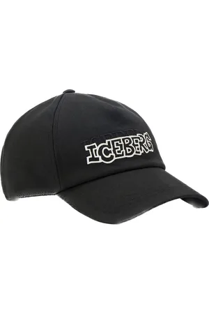Iceberg Cap Branding Graffiti Black New Fit