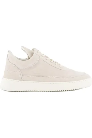 Filling pieces Low Top Suede Organic Off White