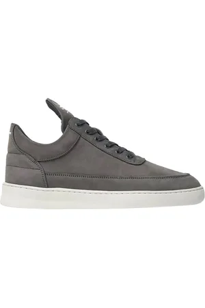 Filling pieces Low Top Ripple Nubuck Dark Grey