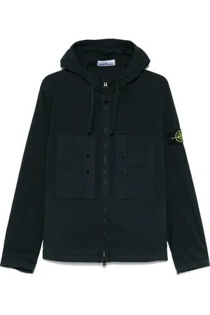 Stone Island Jas blauw kap