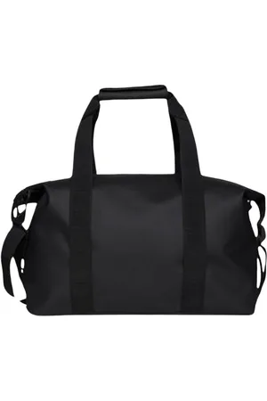 Rains Hilo Weekend Bag Small W3 Black Grain