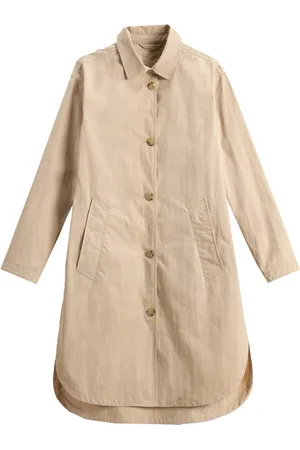 Woolrich Jacks & Mantels Cotton Blend Coat CFWWOU1128
