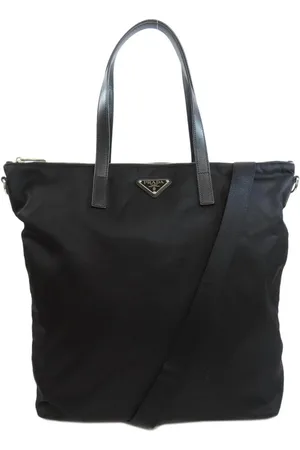 Prada Pattina Nylon Tote Bag