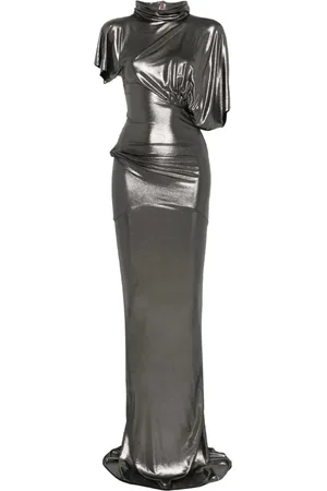 Rick Owens Lilith Gown Gunmetal