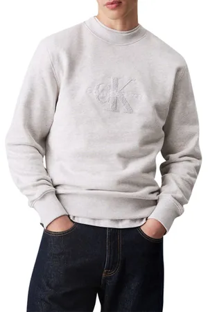 Calvin Klein Jeans Chenille Monologo Crew Neck
