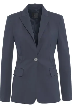 Pinko Single-breasted blazer in scuba