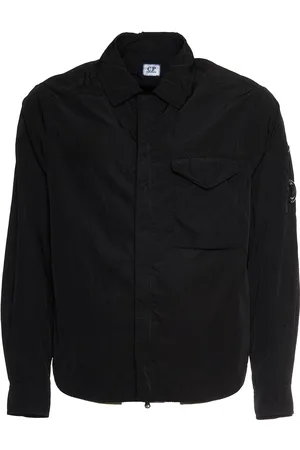 C.P. Company Chrome-r Full Zip Overshirt Nera