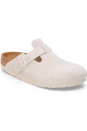 Birkenstock Boston antique white