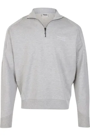 The New Originals Knitwear Emblem Half Zip Sweater