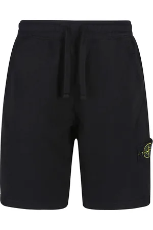 Stone Island Bottoms Sweat Bermuda Black