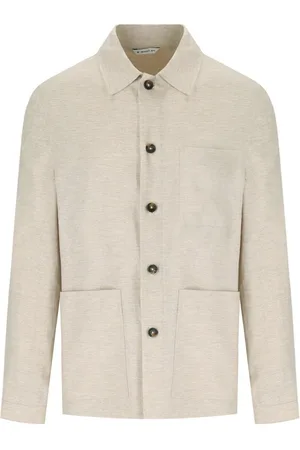 Manuel Ritz Beige Shirt-style Jacket Beige