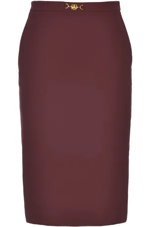 Elisabetta Franchi Skirts Maroon