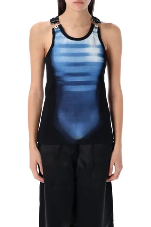 Jean Paul Gaultier Tank Top Le Male Blu