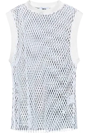 Msgm Top White