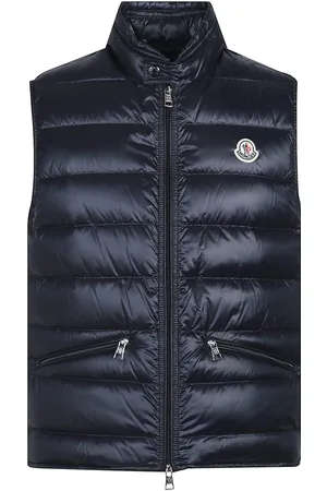 Moncler Gui Vest Blue