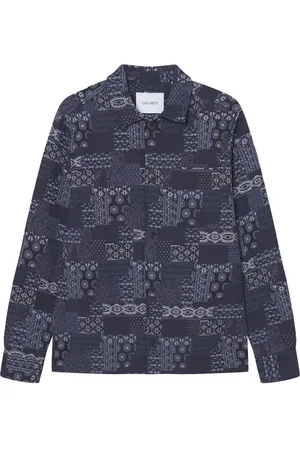 Samsøe Samsøe Surchemise en jacquard contraste layton