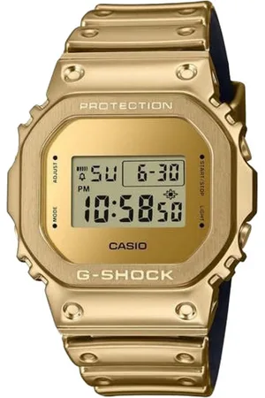 Casio G Shock Horloge GM-5600YMG-9ER Digitaal Fine Metallic Goudkleurig
