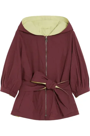 Max Mara Coats Bordeaux