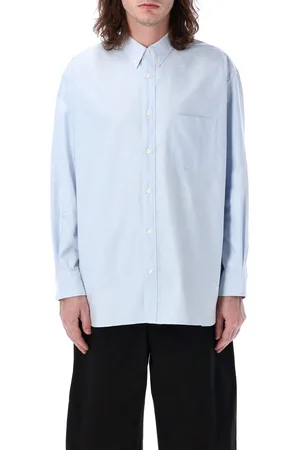 Comme des Garçons Oxford Button Down Shirt Sax