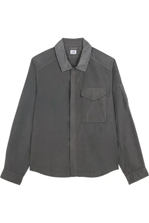 C.P. Company Shirtjacket grijs nylon