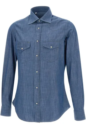 ELEVENTY Shirts Blue