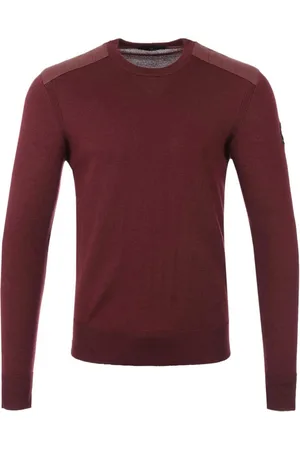 Belstaff Sweaters Maroon