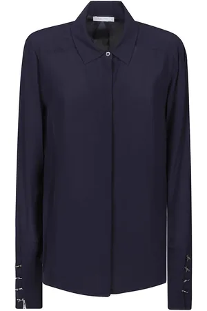 Patrizia Pepe Long Sleeve Shirt Blue