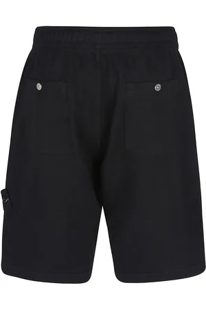 Stone Island Bottoms Sweat Bermuda Black