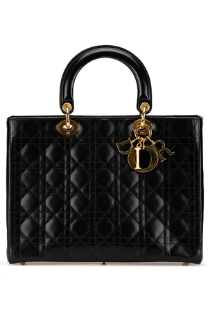 Dior 2001 Large Lambskin Cannage Lady
