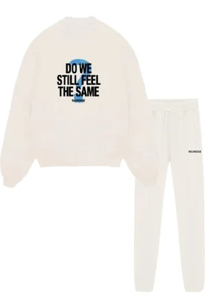 Richesse FEEL CREWNECK SET WHITE