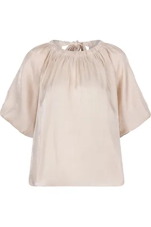 Dante 6 Blouses Simo Shimmer Back Detail Top