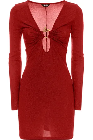 Roberto Cavalli Dresses Red